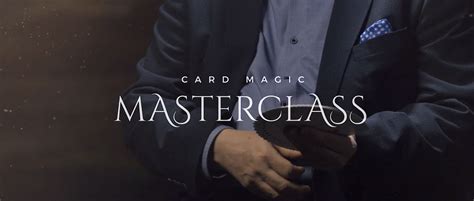 Master class in card magic